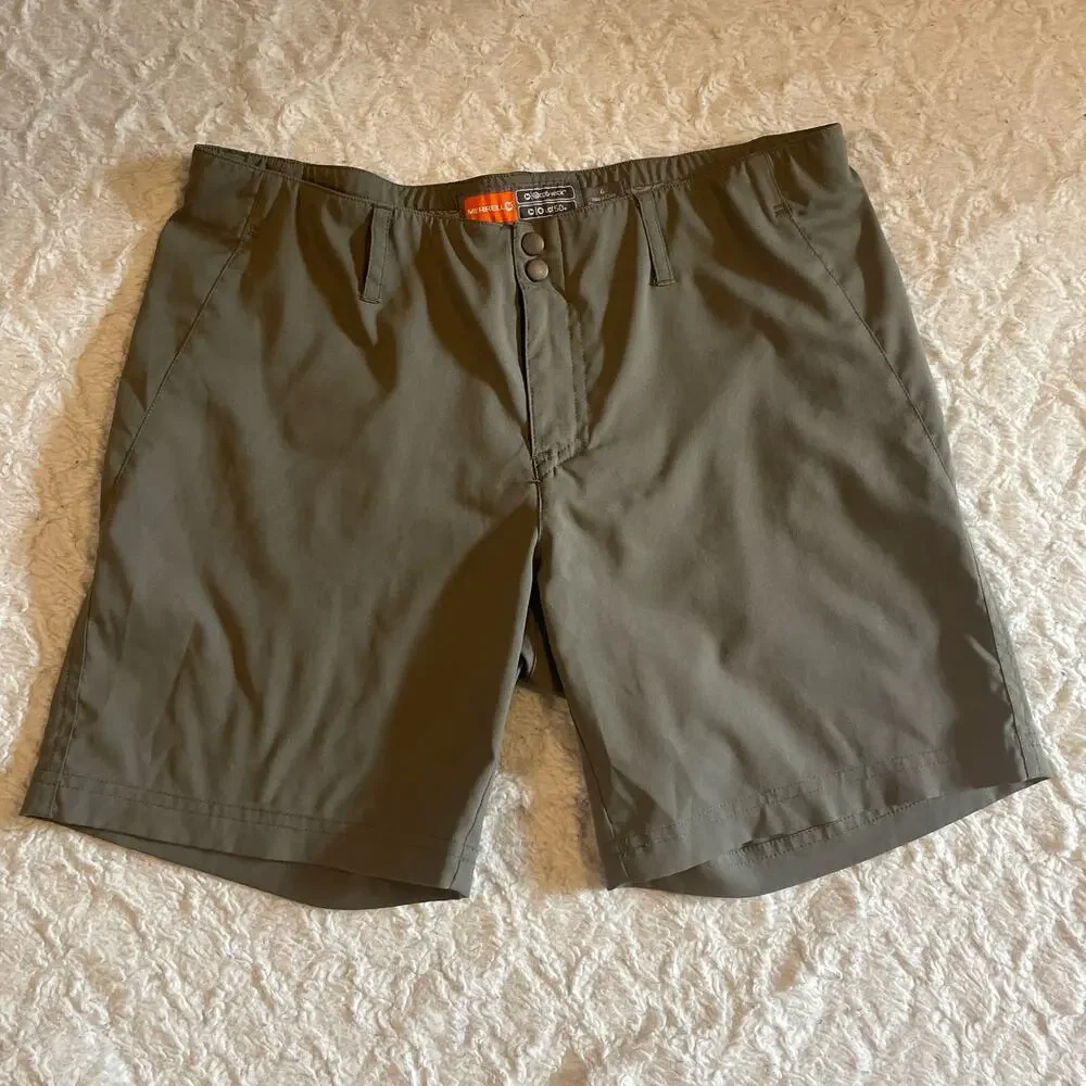 Merrell Opti Wick Shorts Olive Green Size 6 UPF 50+